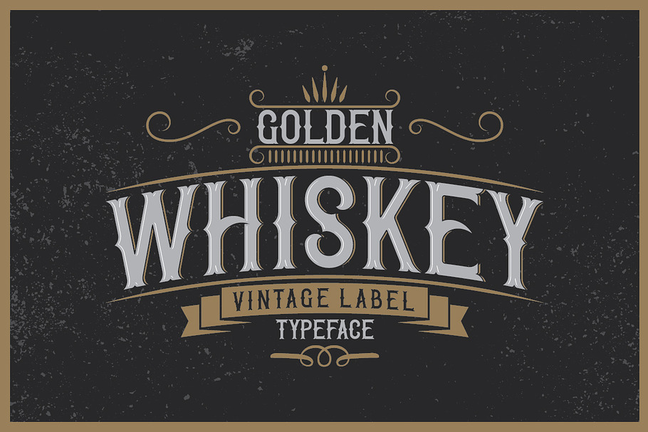 Golden Whiskey typeface in Display Fonts - product preview 8