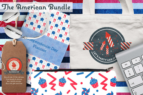 The American Bundle in Illustrations - product preview 1