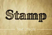 Stamp Ink Text Effects Style