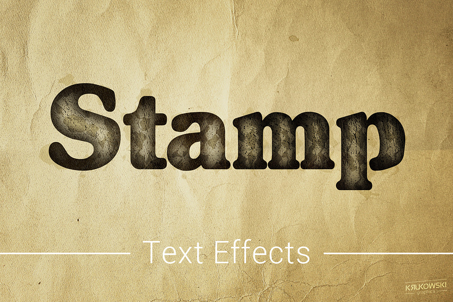 Stamp Ink Text Effects Style in Photoshop Layer Styles - product preview 8