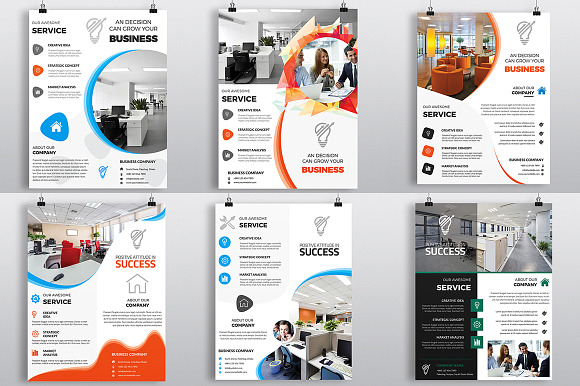 110+ Clean Business Flyers 98% Off in Flyer Templates - product preview 1