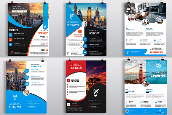 110+ Clean Business Flyers 98% Off in Flyer Templates - product preview 8