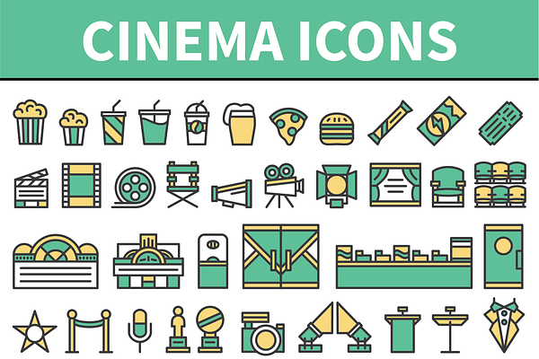 Cinema / Movie / Theater / Film Icon