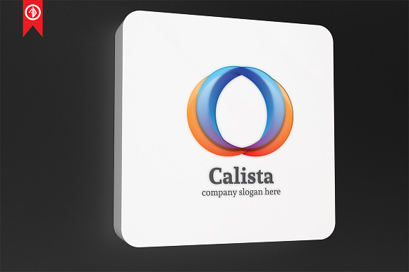 Abstract / Calista - Logo Template in Logo Templates - product preview 4