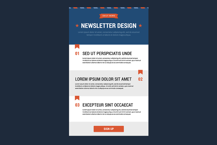 Newsletter Template in Email Templates - product preview 8