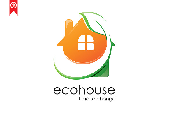 Eco House / Building - Logo Template in Logo Templates - product preview 1