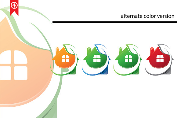 Eco House / Building - Logo Template in Logo Templates - product preview 3