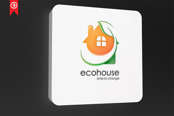 Eco House / Building - Logo Template in Logo Templates - product preview 4