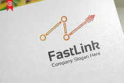 Network / Fast Link - Logo Template