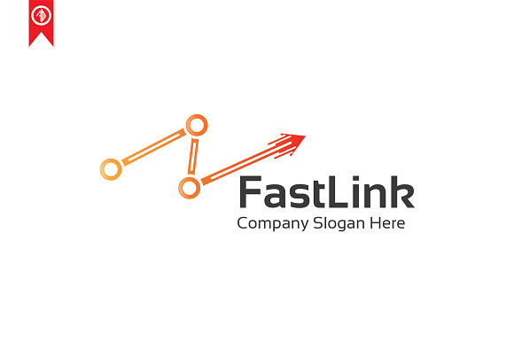 Network / Fast Link - Logo Template in Logo Templates - product preview 2