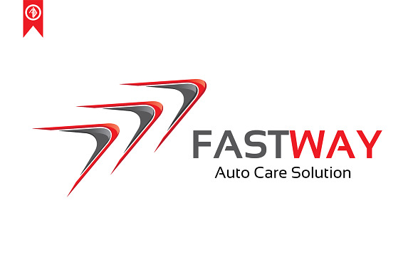 Autocare / Fast Way - Logo Template in Logo Templates - product preview 2