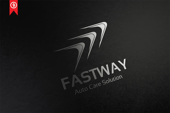 Autocare / Fast Way - Logo Template in Logo Templates - product preview 3
