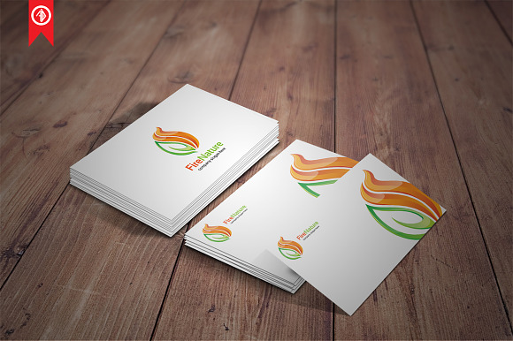 Fire Nature - Logo Template in Logo Templates - product preview 3