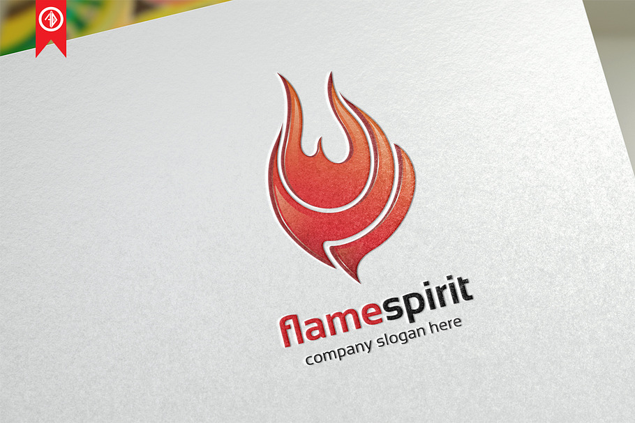 Flame Spirit / Nature - Logo Templat in Logo Templates - product preview 8