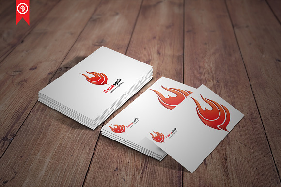 Flame Spirit / Nature - Logo Templat in Logo Templates - product preview 4