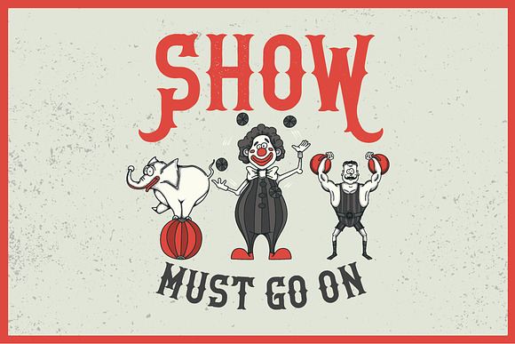 Crazy Circus typeface in Circus Fonts - product preview 4