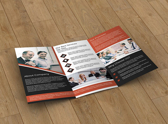 Business Brochure Trifold - V66 in Brochure Templates - product preview 1