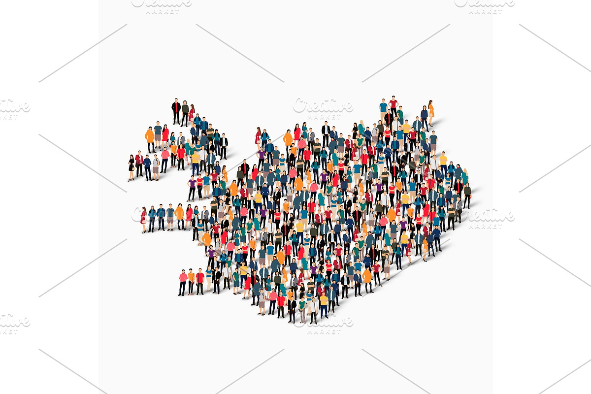 people map country Iceland vector in Illustrations - product preview 8