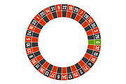 Roulette Casino Wheel Template