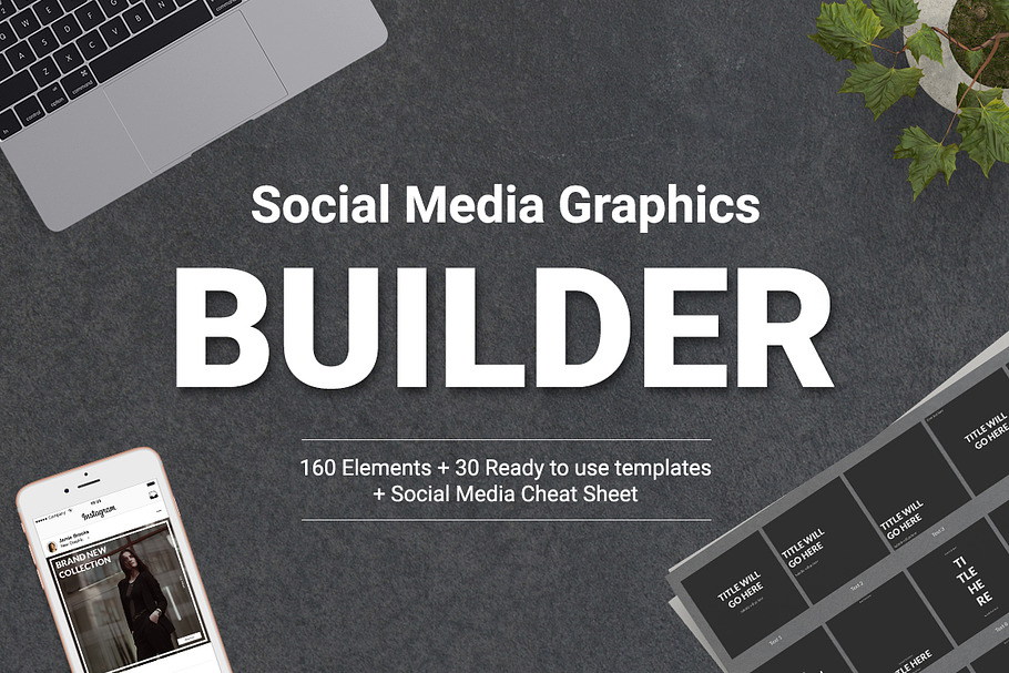Social Media Graphics Builder in Social Media Templates - product preview 8