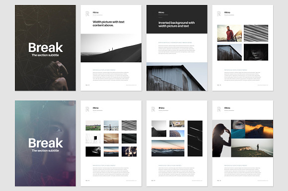 Rhino Vertical Keynote Template in Keynote Templates - product preview 2