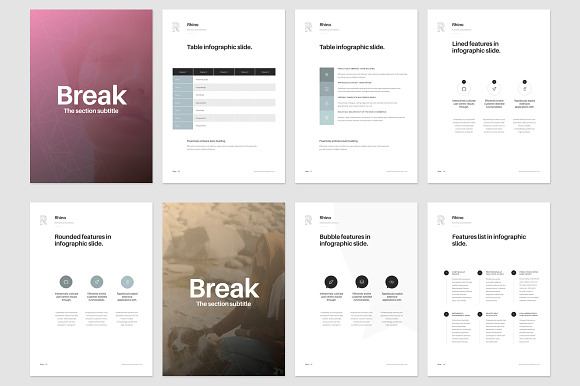 Rhino Vertical Keynote Template in Keynote Templates - product preview 7