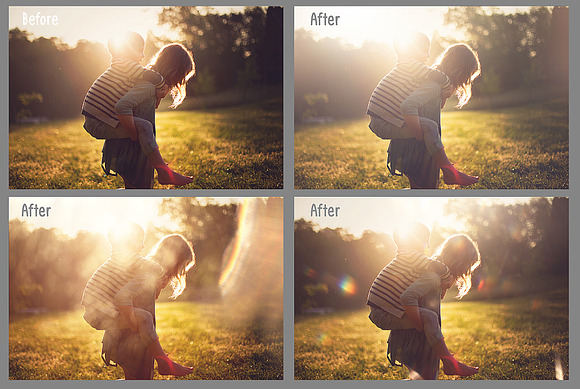 100 Sun Flare & Haze Overlays in Photoshop Layer Styles - product preview 3