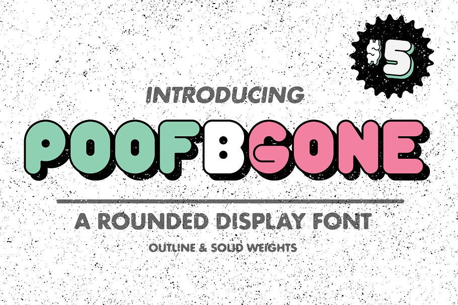 Poof B Gone Font in Display Fonts - product preview 8