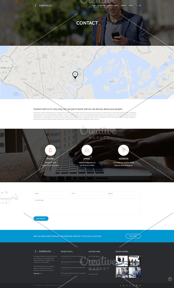Esmeraldo - Corporate Template in Website Templates - product preview 4