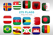 275 Rounded Flags
