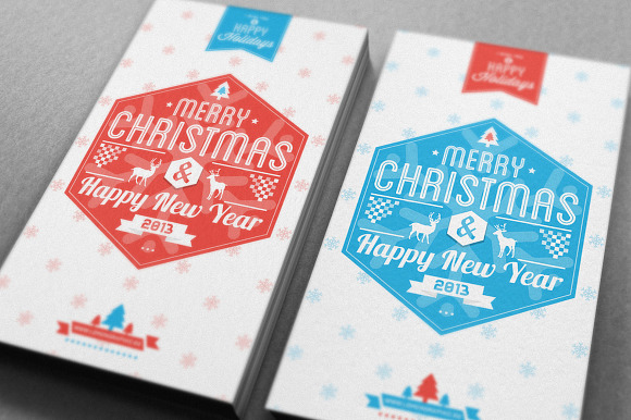 Christmas Card in Card Templates - product preview 1