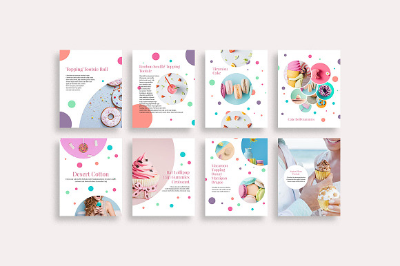 CupCake Social Media Pack in Instagram Templates - product preview 3