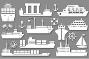 boat and ship icons