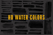 HD Water Color Strokes