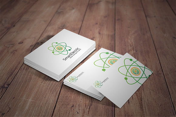 Smart Electric / Atom - Logo in Logo Templates - product preview 5