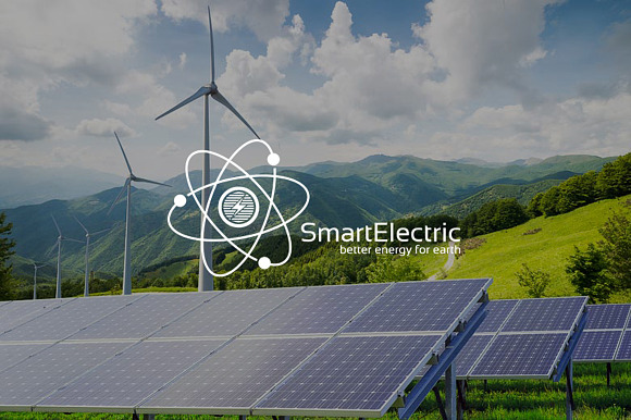 Smart Electric / Atom - Logo in Logo Templates - product preview 6