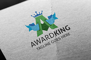 Award King (Letter A) Logo