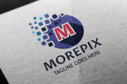 Morepix (Letter M) Logo