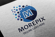 Morepix (Letter M) Logo