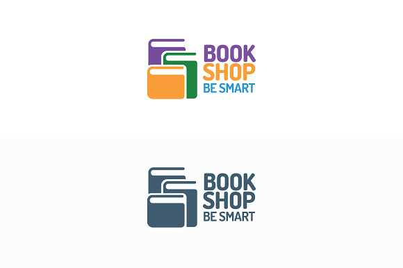 Book shop logo in Logo Templates - product preview 1