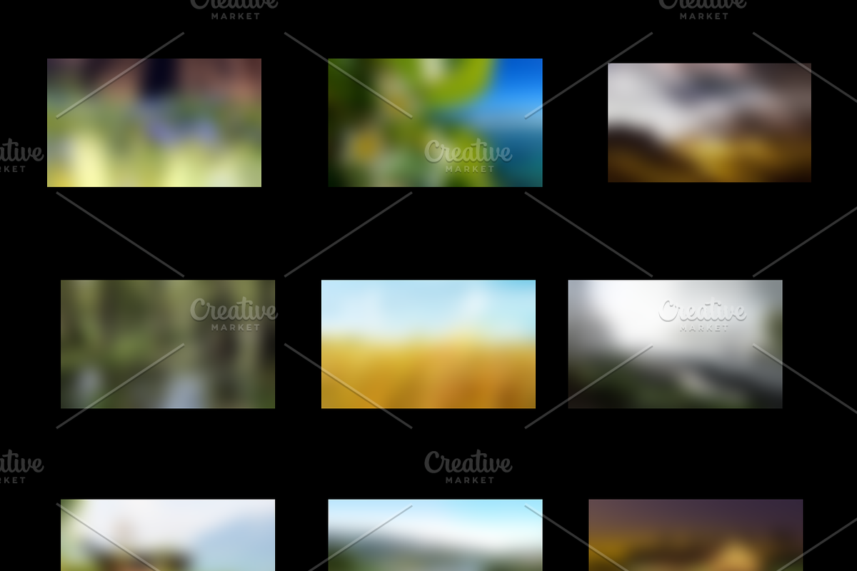 50 Natural Blur Backgrounds in Textures - product preview 8