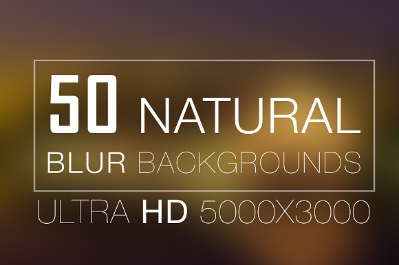 50 Natural Blur Backgrounds in Textures - product preview 1