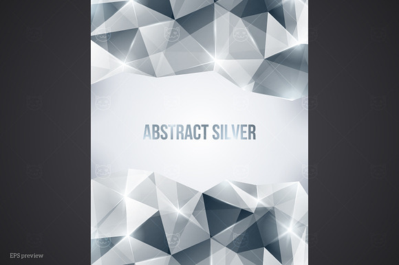Silver Backgrounds Collection in Textures - product preview 1