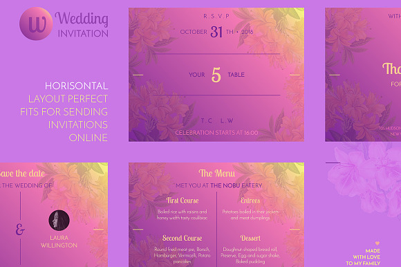 Browser wedding invitation in Website Templates - product preview 1