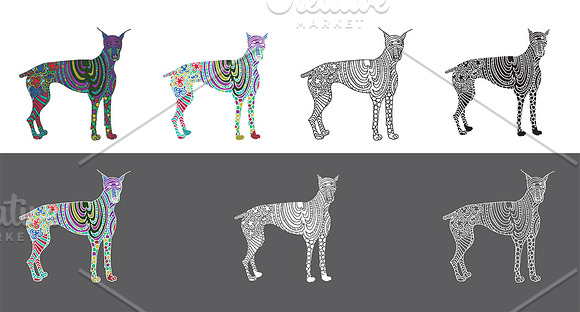 Dog illustration in Illustrations - product preview 4