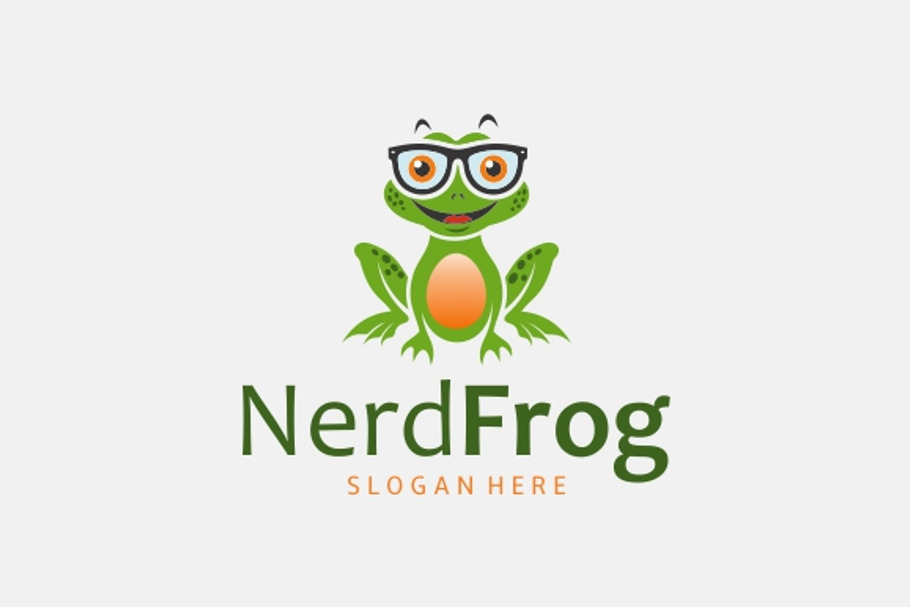 Frog Logo in Logo Templates - product preview 8
