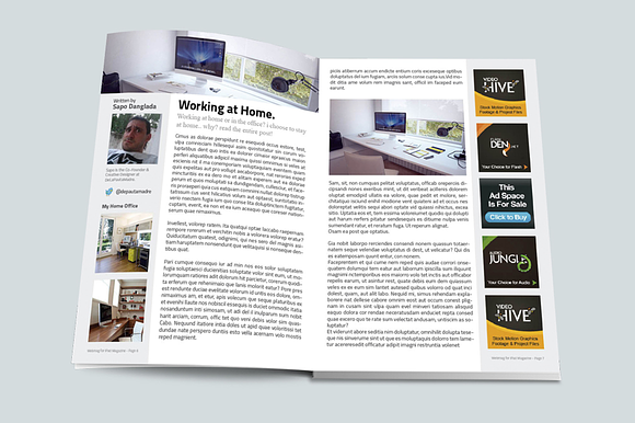 BlogMag Print Magazine Blog Style in Magazine Templates - product preview 2