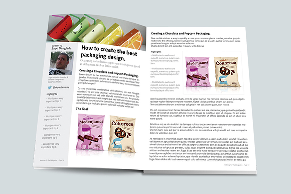 BlogMag Print Magazine Blog Style in Magazine Templates - product preview 4