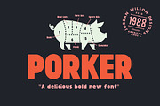 Porker Font (+ Bonus Pack)