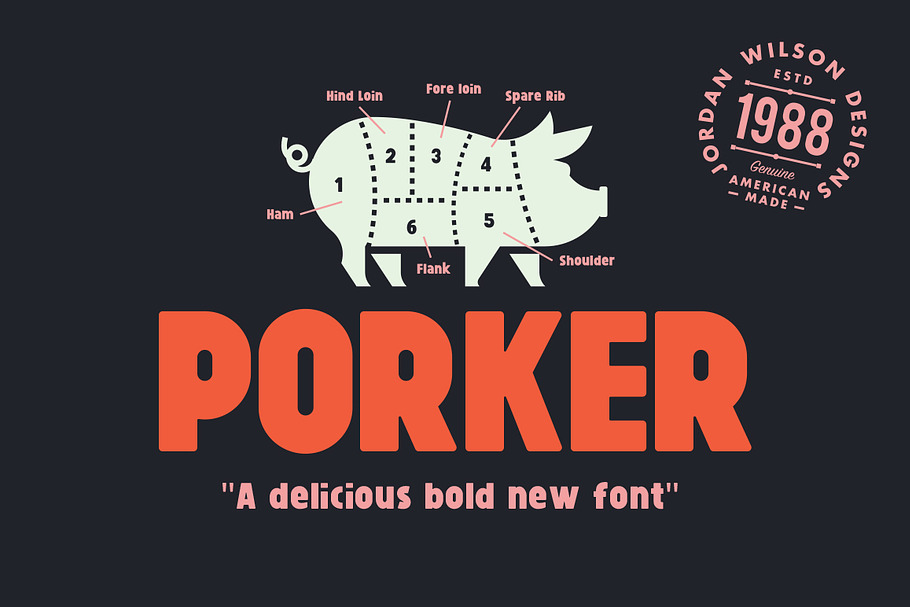 Porker Font (+ Bonus Pack) in Sans-Serif Fonts - product preview 8